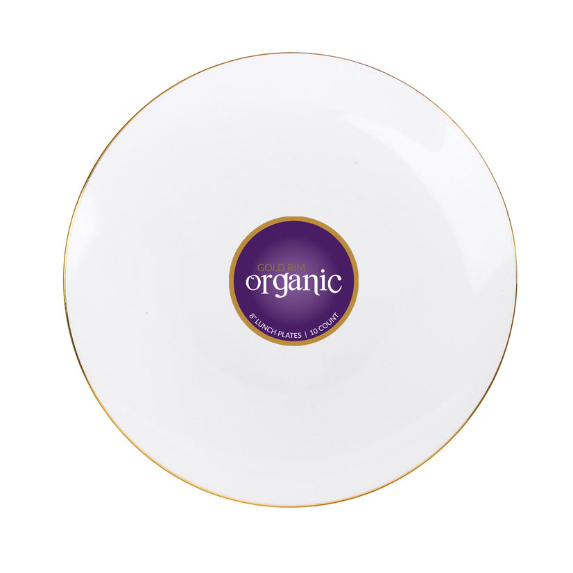 Organic Hammered Disposable Plastic Dinnerware