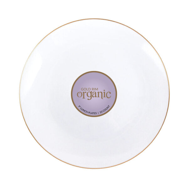 Organic Hammered Disposable Plastic Dinnerware