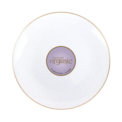 Organic Hammered Disposable Plastic Dinnerware
