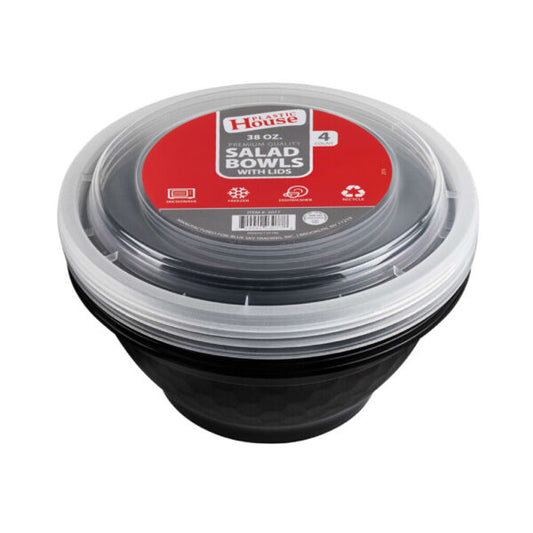 Plastic House Bento Microwave Container with Lids