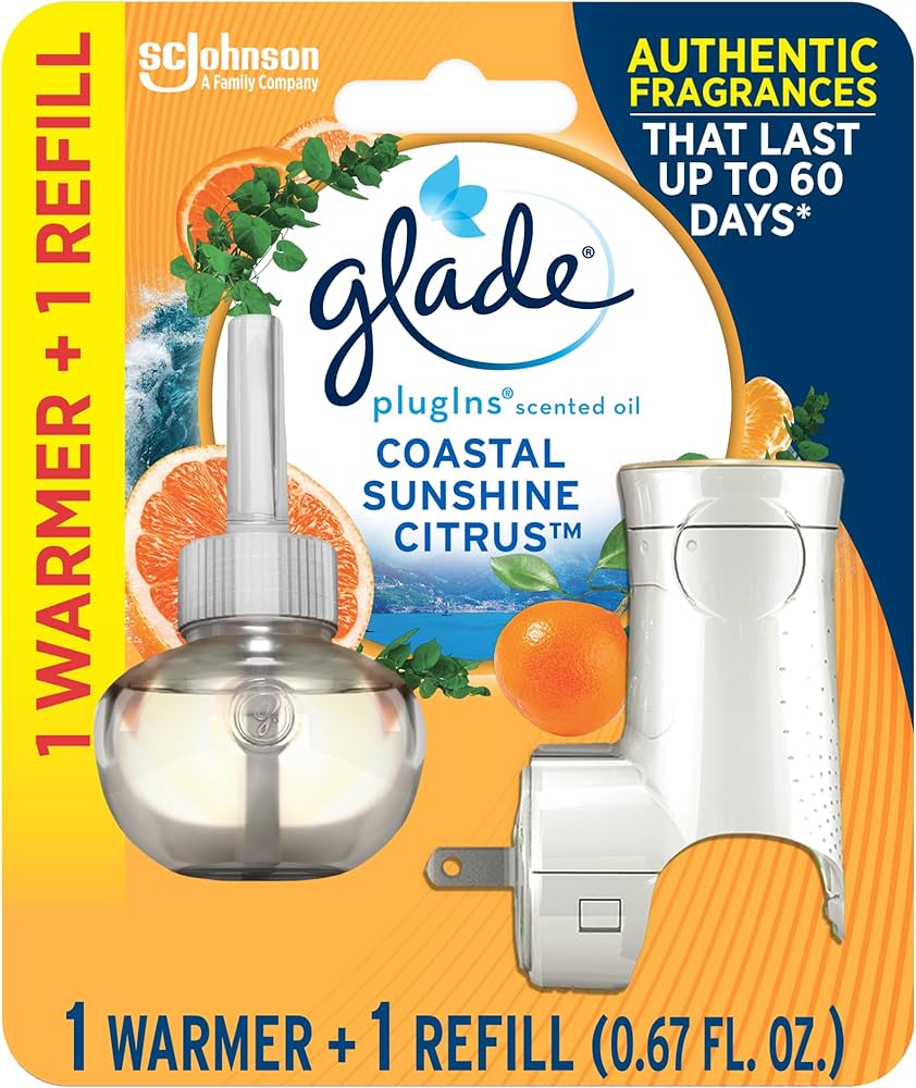 Glade PlugIns Scented Oil Starter Kit (Warmer & Refill)