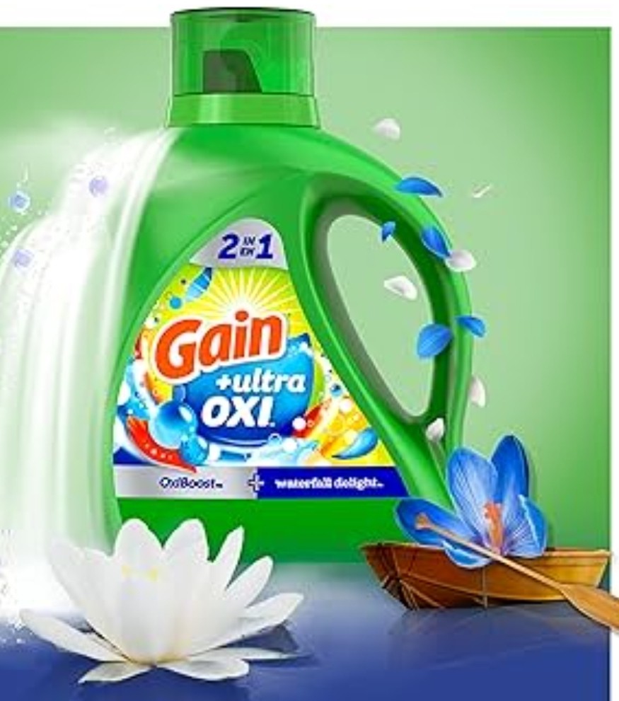 Gain + Aroma Boost Liquid Detergent 92oz.