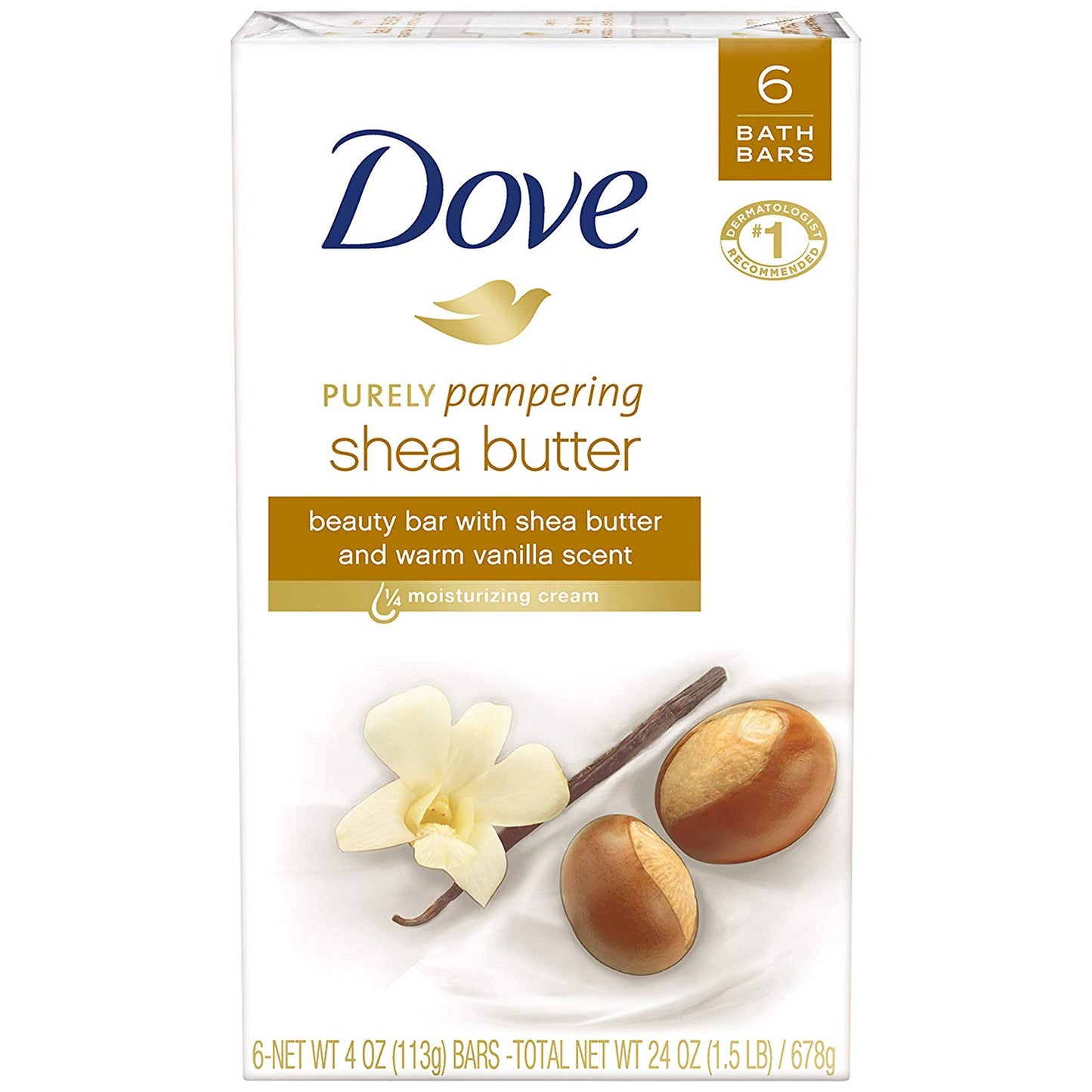 Dove Soap Bar 6pk