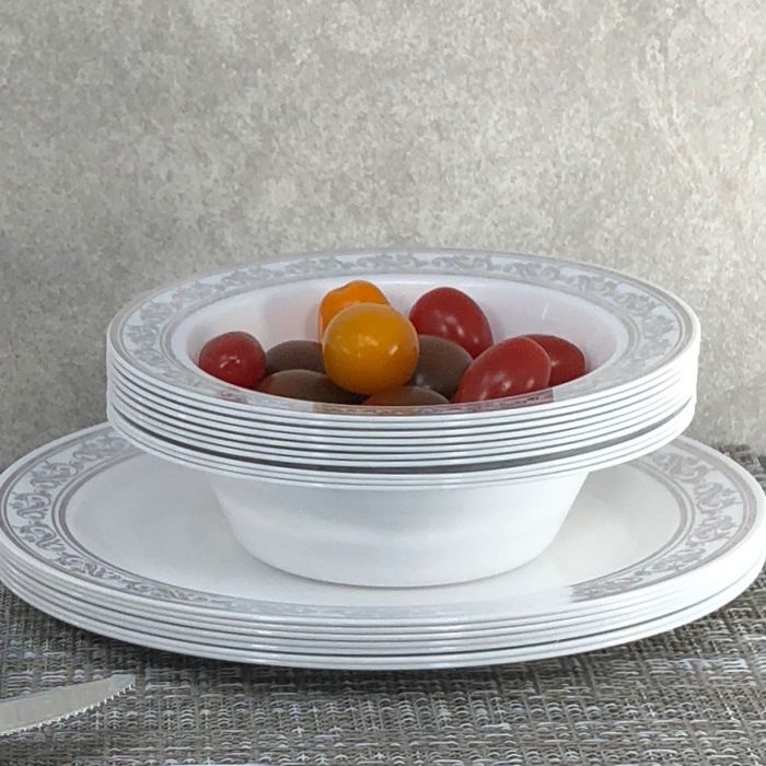 Dazzle Ware Collection Plastic Bowls 10CT