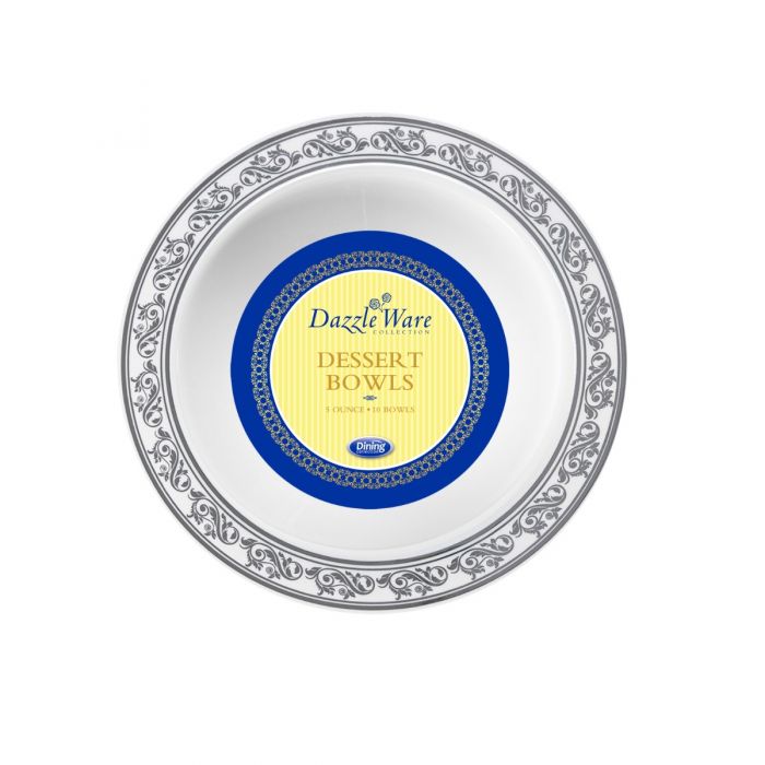 Dazzle Ware Collection Plastic Bowls 10CT