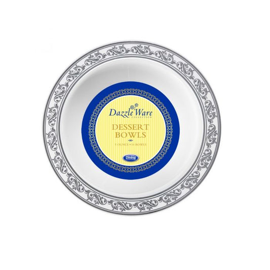 Dazzle Ware Collection Plastic Bowls 10CT