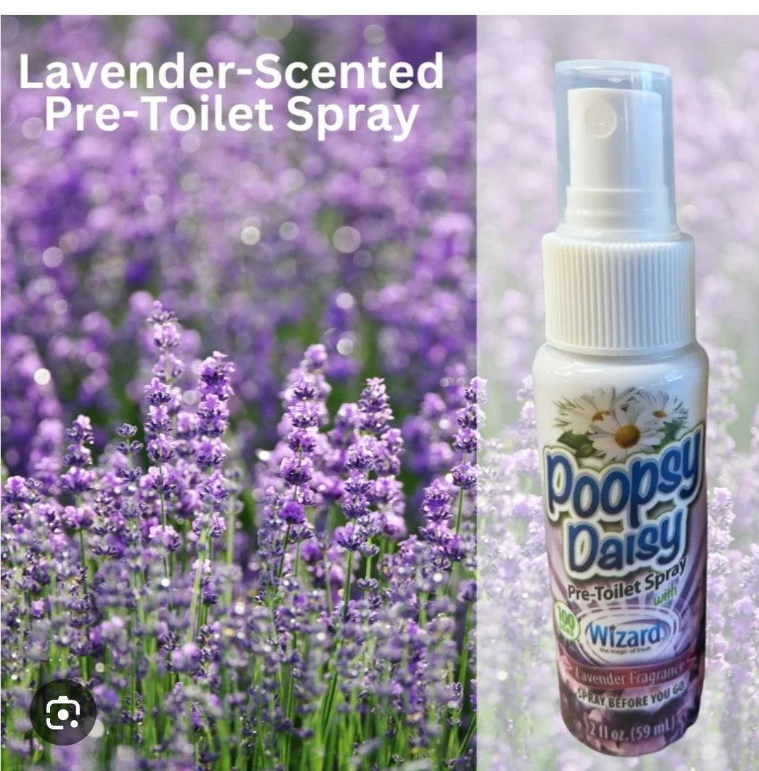 Wizard The Magic Of Fresh Poopsy Daisy Pre-Toilet Spray 100 Uses 2oz
