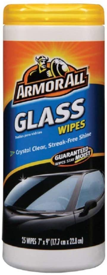 ARMOR ALL Glass Wipes 25CT