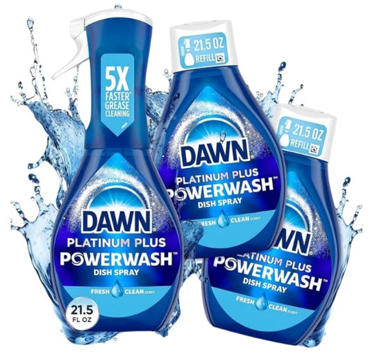 DAWN Platinum Plus Dish Spray - Fresh Clean Scent