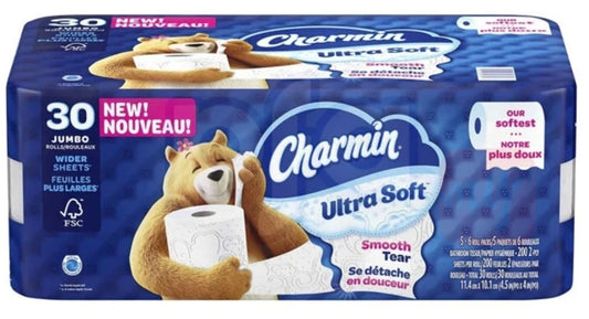 Charmin Bundle Ultra Soft Jumbo Rolls 6CT