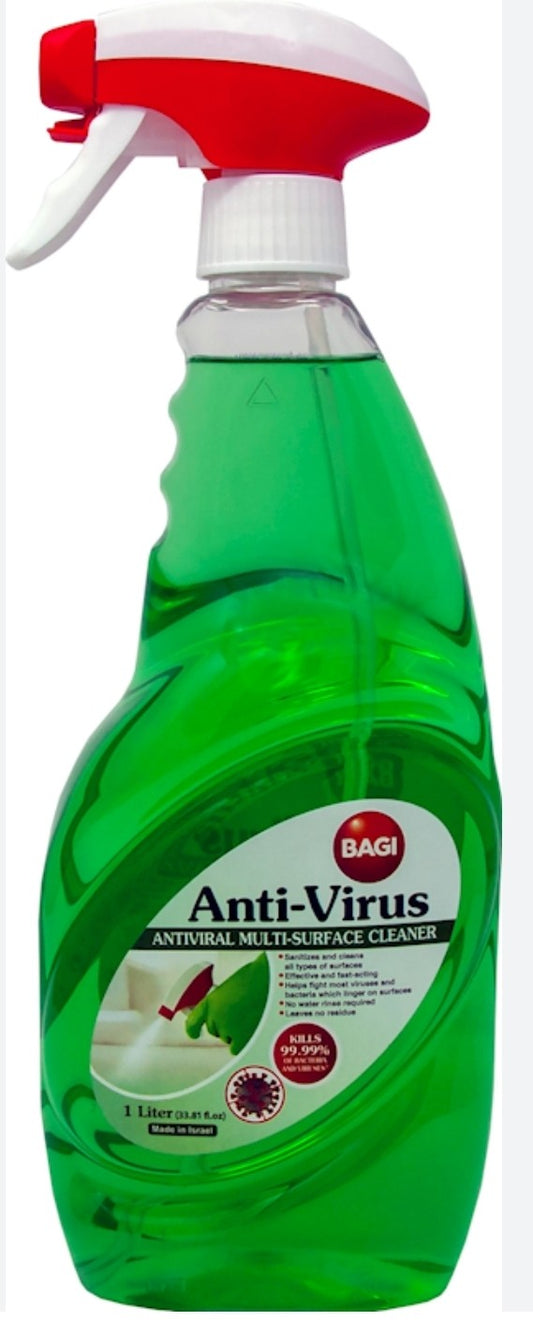 Bagi Anti-Virus Antiviral Multi-Surface Cleaner 33.81fl oz Trigger
