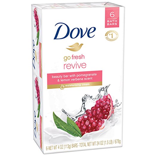 Dove Soap Bar 6pk (Package May Vary)