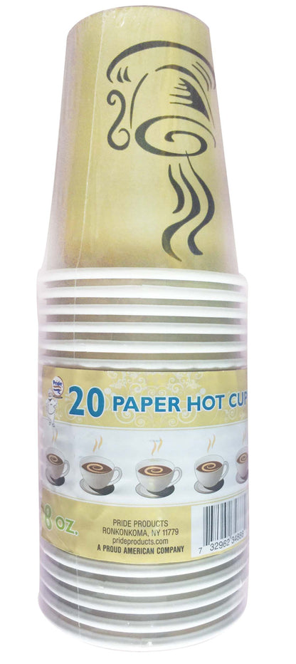 Paper Hot Cups (Package May Vary)