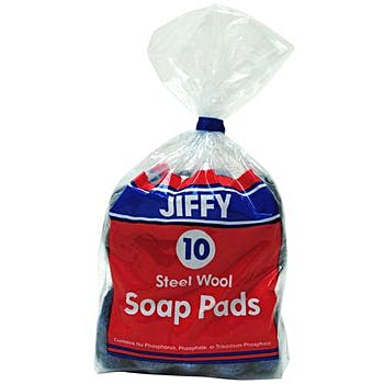 Jiffy Steel Wool Soap Pads 10CT
