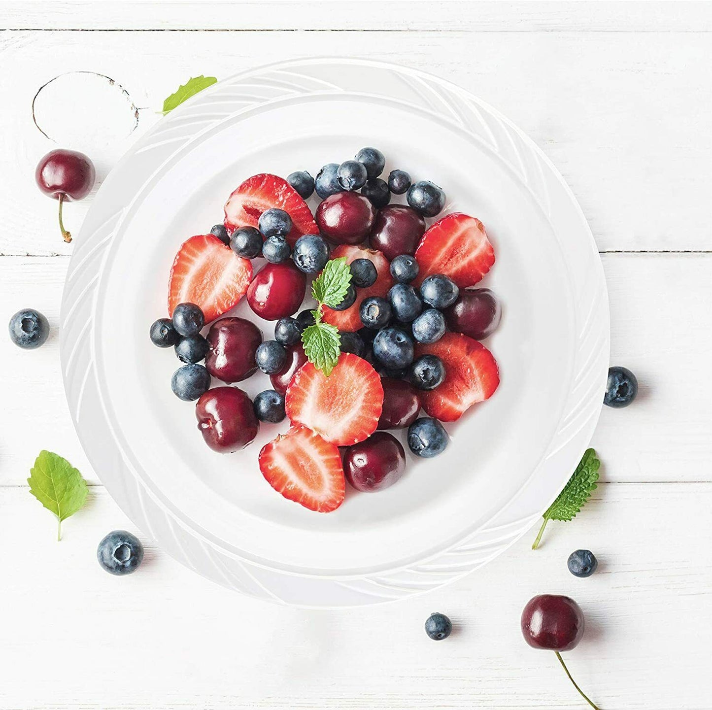 Ideal Dining Disposable Plastic Plates