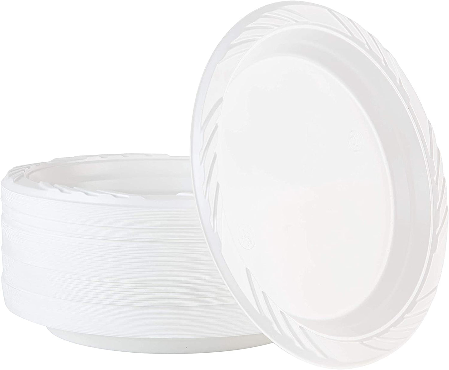Ideal Dining Disposable Plastic Plates
