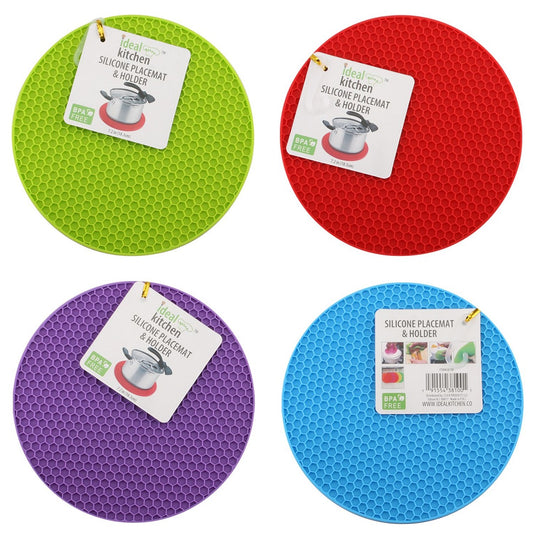 Ideal Kitchen Silicone Placemat & Holder