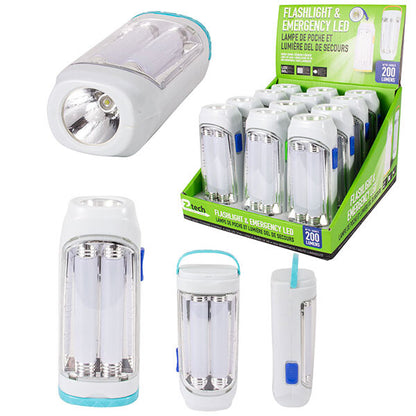 EZ-Tech LED Dual Mode Flashlight & Lantern