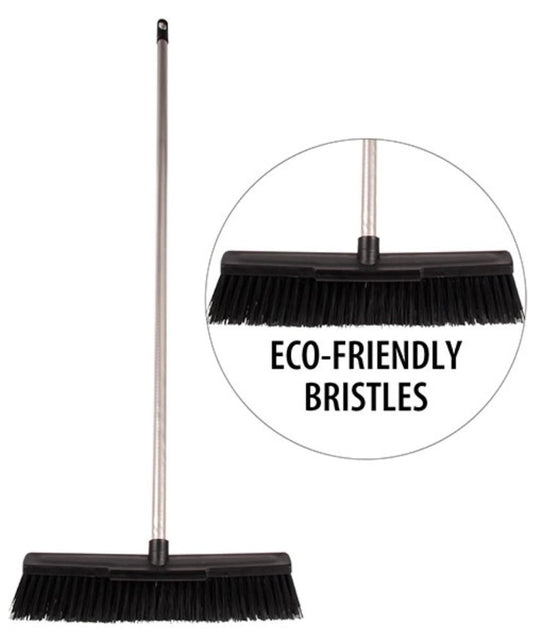 Fresh Start Plastic Broom Eco-Friendly Bristles