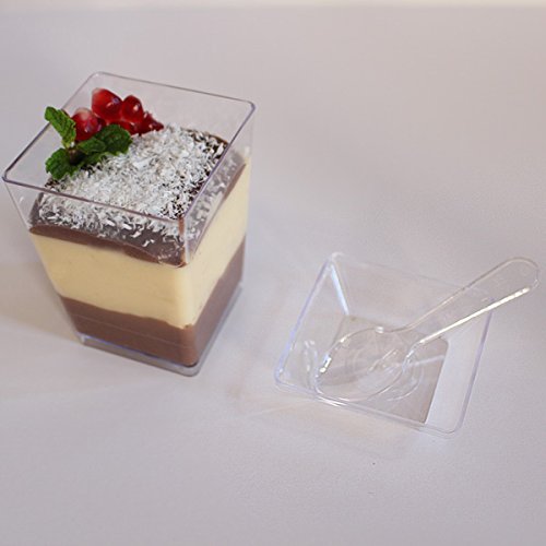 Exquisite Dessert Mousse Cups 10CT - Clear