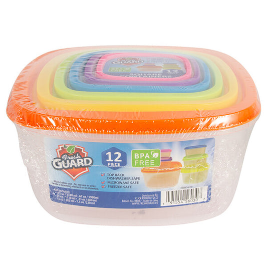 Fresh Guard Plastic Container Set