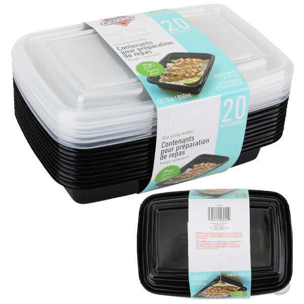 Fresh Guard Plastic Bento Meal Prep Container