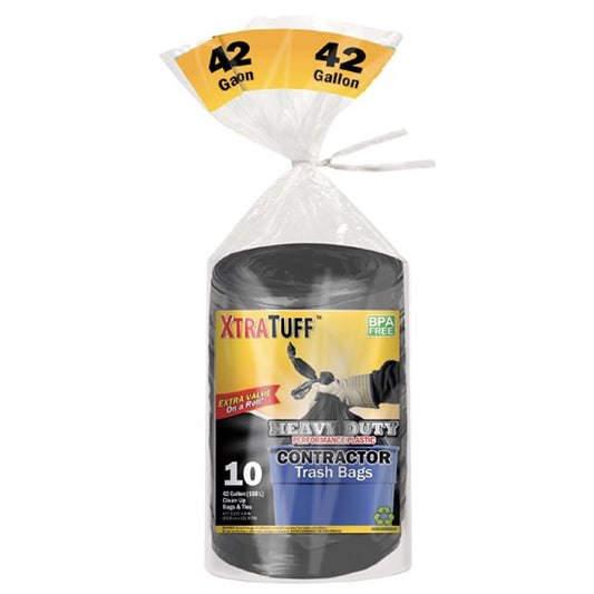 XTRATUFF Contractor Trash Bags 42 Gallon