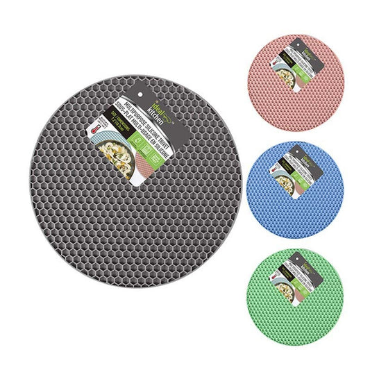 Ideal Kitchen Silicone Placemat & Holder Round