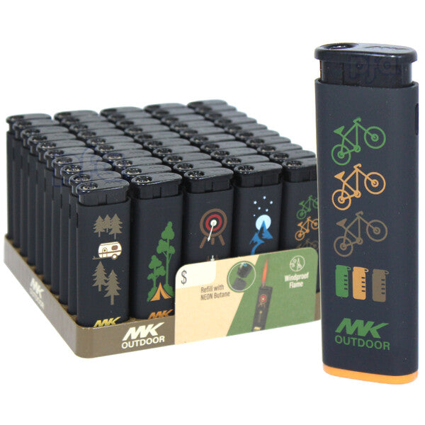 MK Jet Windproof Electronic Disposable Lighters