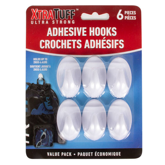 XTRATUFF Adhesive Hooks