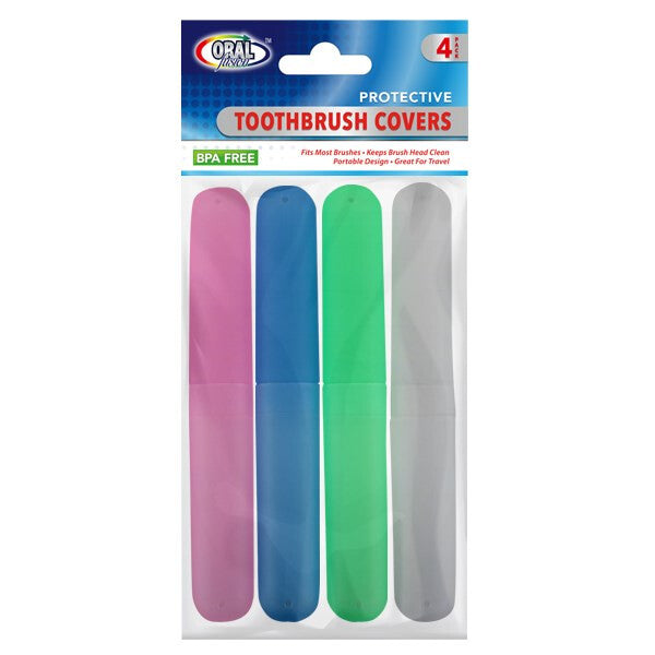 Oral Fusion Toothbrush Holder 4pk