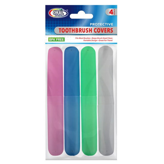 Oral Fusion Toothbrush Holder 4pk