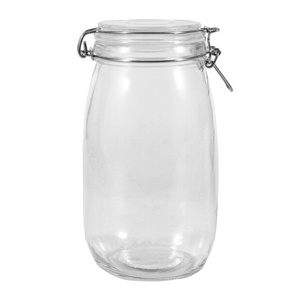 Ideal Kitchen Glass Jar with Clear Lid