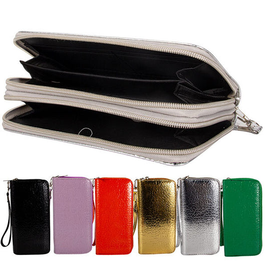 CC Wallet Dual Zipper