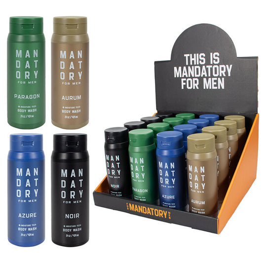 MANDATORY Men's Body Wash 14oz PDQ