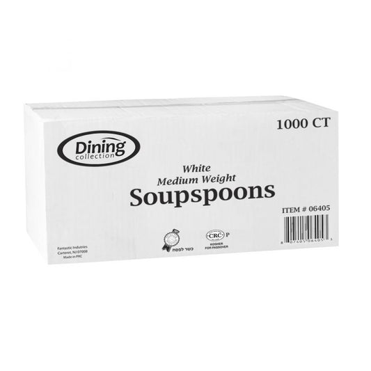 Dining Collection Plastic Cutlery 1000CT - White