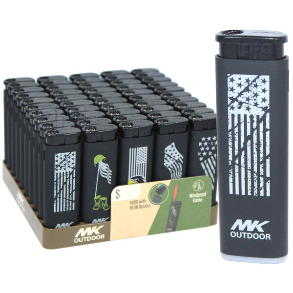 MK Jet Windproof Electronic Disposable Lighters