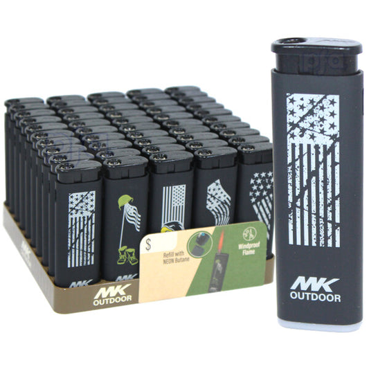 MK Jet Windproof Electronic Disposable Lighters