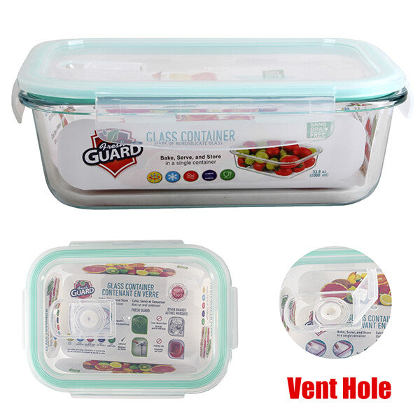 Fresh Guard Glass Container