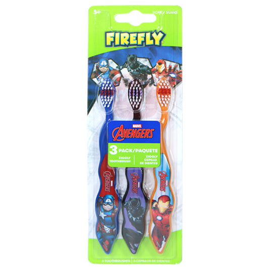 Firefly Toothbrush Avengers 3pk