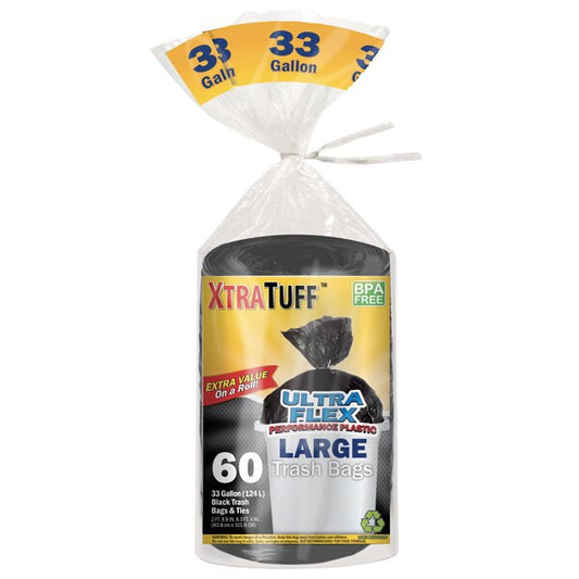 XTRATUFF Ultra Flex Trash Bags
