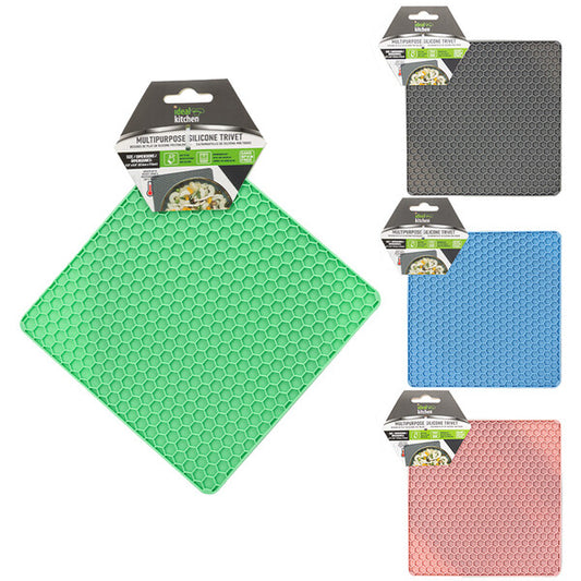 Ideal Kitchen Silicone Placemat & Holder Round