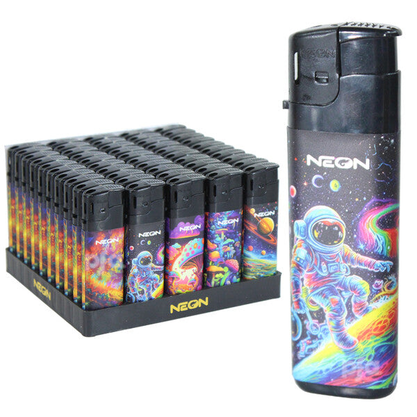 Neon Electronic Lighters