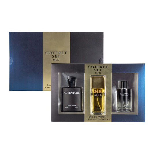 EDP Men's 3pcs Coffret Set MEGA 3.4fl.oz/100ml×3