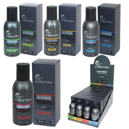 Cheetah Men's Eau De Parfum Spray with Testers 100mL (3.3oz) Assorted