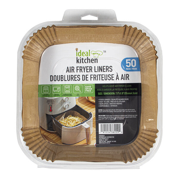 Ideal Kitchen Air Fryer Liner Paper 50pk