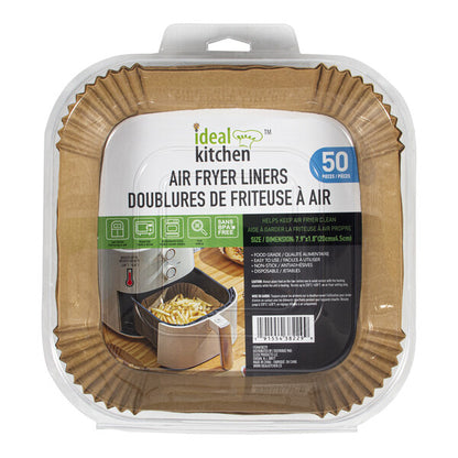 Ideal Kitchen Air Fryer Liner Paper 50pk