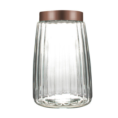 Ideal Kitchen Glass Jar with Clear Lid