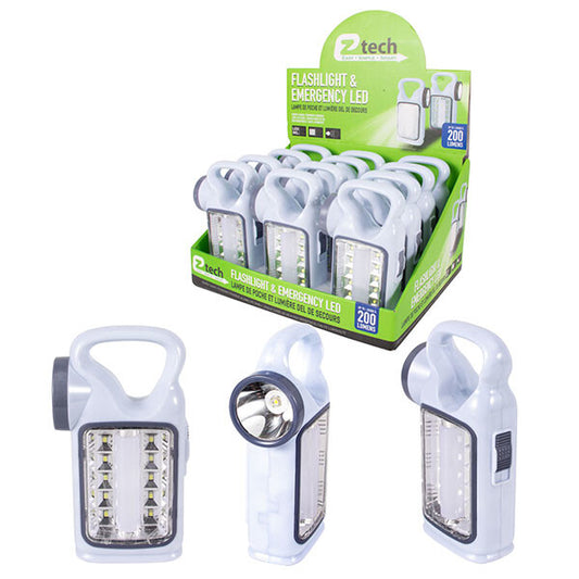 EZ-Tech LED Dual Mode Flashlight & Lantern