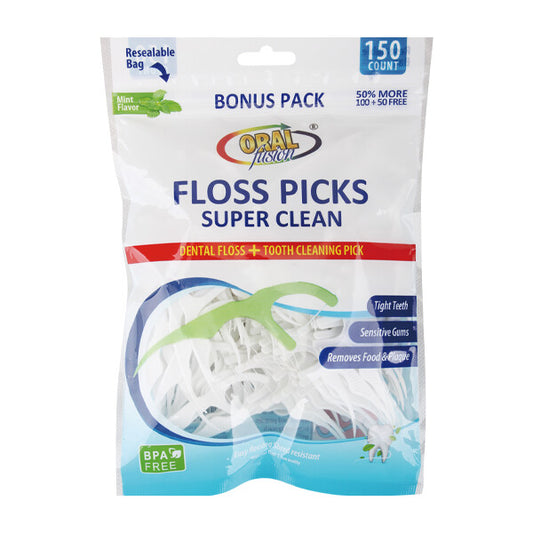 Oral Fusion Floss Picks